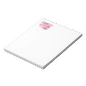 生きた笑いの愛ときらめくスニッカー・スヌグ ノートパッド (回転)