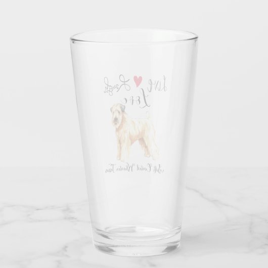 生きた笑い声グラスを愛する タンブラーグラス (裏面)