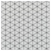 生きた黒い柄の花 ファブリック (クローズアップ)