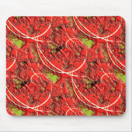 生きているサンゴの中には茶緑色の欠点を持つ質感 マウスパッド