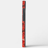 生きているサンゴの中には茶緑色の欠点を持つ質感 Case-Mate iPhoneケース (裏面 / 左)