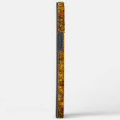 生きているサンゴの色合いのバーチャルツリーの樹皮Cas Case-Mate iPhoneケース (裏面 / 右)