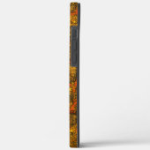 生きているサンゴの色合いのバーチャルツリーの樹皮Cas Case-Mate iPhoneケース (裏面 / 左)