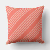 生きているサンゴストライプ五パターン クッション (裏面)