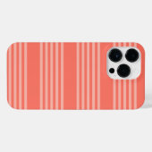 生きているサンゴストライプ五パターン iPhoneケース (裏面横)