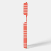 生きているサンゴストライプ五パターン iPhoneケース (右側面)