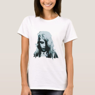 生きているゾンビの女の子の夜 Tシャツ