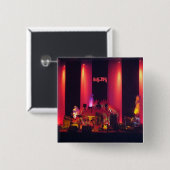 生きているバンドの前のDJの演劇 缶バッジ (正面&裏面)