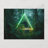 生きているバードマンシンボル ポストカード (正面)