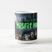 生きているミスフィットハウンドの夜 – モーフィングマグ モーフィングマグカップ (中央)