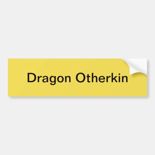 生きているユニコーンのOtherkinの馬の形而上学的な過去の生命 バンパーステッカー (正面)