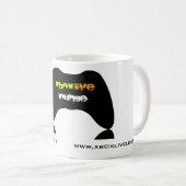 生きているラウンジのマグ コーヒーマグカップ (正面右)