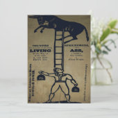 生きているロバのバランスを取る～招待状 招待状 (スタンド正面)