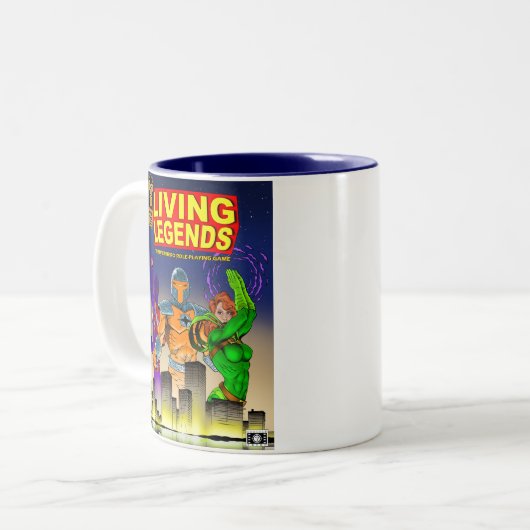生きている伝説カバーマグ ツートーンマグカップ (正面左)