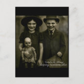 生きている古い道保の伝統に根ざした ポストカード (正面)