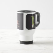 生きている合成物の夜! hellionを特色にすること トラベルマグ (正面右)