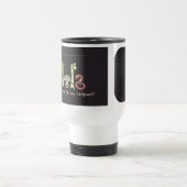 生きている合成物の夜! hellionを特色にすること トラベルマグ (中央)