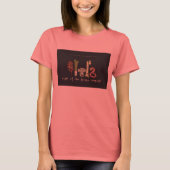 生きている堆肥の夜!シャツに! Tシャツ (正面)