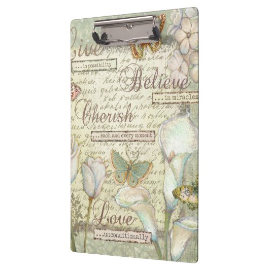 生きている大事にします信じて下さい クリップボード (左)