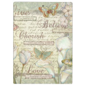 生きている大事にします信じて下さい クリップボード (裏面)