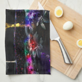 生きている宝石の台所タオルの果樹園 キッチンタオル (四つ折り)