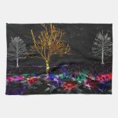 生きている宝石の台所タオルの果樹園 キッチンタオル (横)