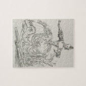 生きている彫像としてPuvigneを、Pigmalionで、a恋しく思って下さい ジグソーパズル (横)