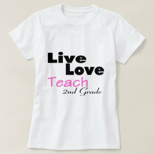 生きている愛は教えます第2等級(ピンク)を Tシャツ