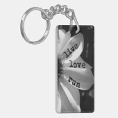 生きている愛はVetroのデザインによってキーホルダーを走ります キーホルダー (正面左)