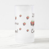 生きている愛チョコレート フロストグラスビールジョッキ (中央)