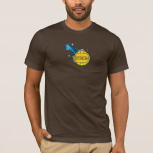 生きている愛ポロ-水球の人の暗いティー Tシャツ