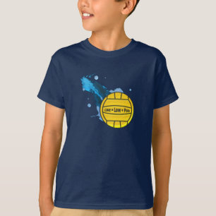 生きている愛ポロ-水球は暗いティーをからかいます Tシャツ