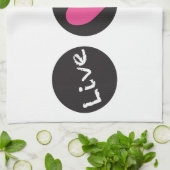 生きている愛上昇- キッチンタオル (折り畳み)