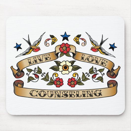 生きている愛勧めること マウスパッド (正面)