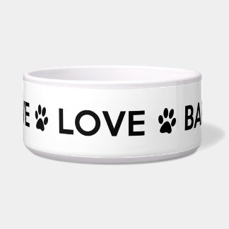 "生きている愛吠え声"大きい犬ボール ボウル