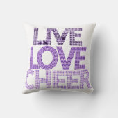 生きている愛応援-枕 クッション (裏面)