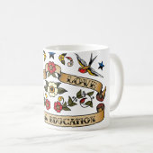 生きている愛特殊教育 コーヒーマグカップ (正面右)