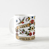 生きている愛特殊教育 コーヒーマグカップ (正面左)