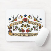 生きている愛社会事業 マウスパッド (マウス)