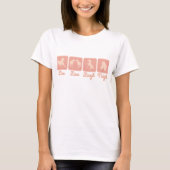 生きている愛笑いのいななき Tシャツ (正面)