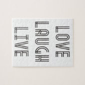 生きている愛笑い ジグソーパズル (横)