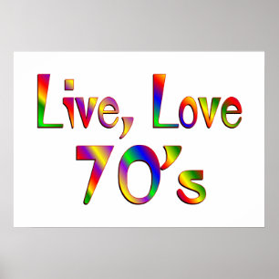 生きている愛70s ポスター