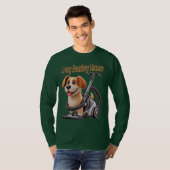 生きている掃除機の犬 Tシャツ (正面フル)