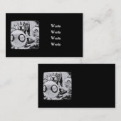 生きている死んだおもちゃの名刺 名刺 (正面/裏面)