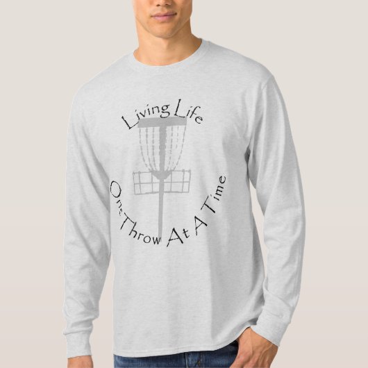生きている生命1投球一度にT Tシャツ (正面)