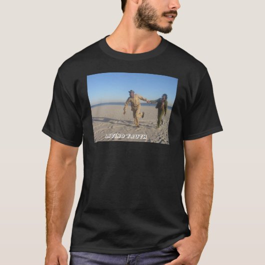 生きている真実のTシャツ Tシャツ (正面)