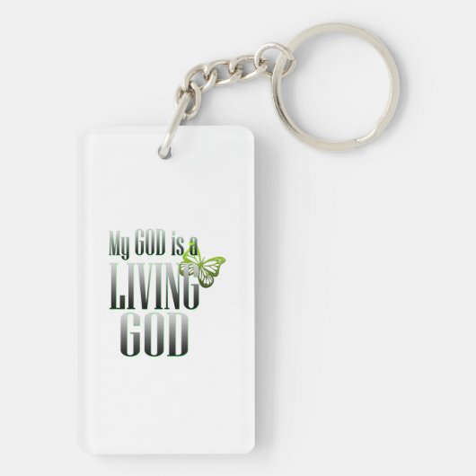 生きている神 キーホルダー (裏面)