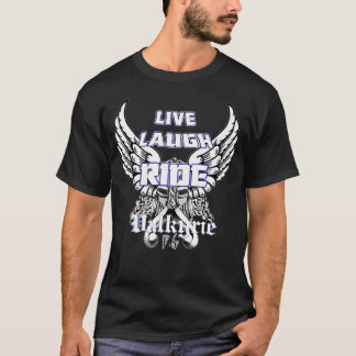 生きている笑いの乗車Valkyrie Tシャツ