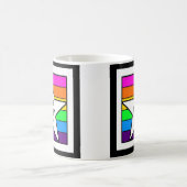 生きている笑いの愛 コーヒーマグカップ (中央)