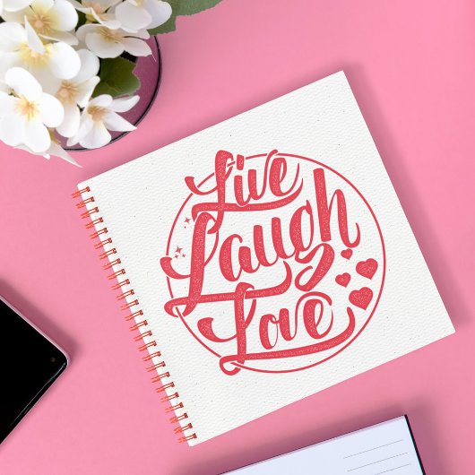 生きている笑いの愛 ノートブック